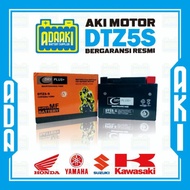 [TERDEPAN] Aki Dryplus GTZ5S untuk motor beat fi/karbu, mio soul,
