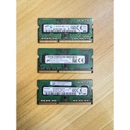 LAPTOP RAM 4GB DDR3L PC3L SAMSUNG MICRON SK HYNIX RAMAXEL ELIXIR 10600S/1333MHz/12800S/1600MHz-DDR3-