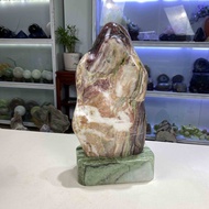 Đá  Phong Thuỷ Đá Mable Tự Nhiên Vân Thổ Cẩm 71kg-335cm