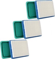Besnor 3 Pack 491588S 491435S Lawn Mower Air Filter + Pre Filter for BS 625E 675EX 725EX 625-675 Ser