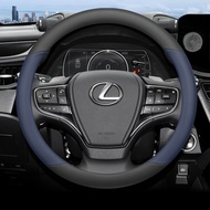 JIBEIDUN | ปลอกพวงมาลัยหนังสำหรับ Lexus ES200 ES300h RX350h RX300 NX200
