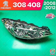 Peugeot 308 408 Headlamp 09-12  Headlamp Headlight Head lamp Front Light Head Light Front lamp Lampu