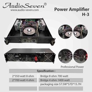 POWER AMPLIFIER AUDIO SEVEN H 3 / H3 2 CHANNEL