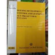 Housing Development (Control and Licensing) Act 1966 (Act 118) & Regulations [As At 20th January 202