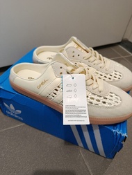 Adidas originals Samba OG Mule 奶油白編織半鞋拖 波鞋 懶人鞋
