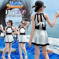 499 Free Shipping⭐Girls Swimsuit Summer Swimsuit Girls One-Piece Swimsuit Dress Sleeveless One-Piece