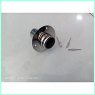 ☌ ✉ muffler tip /stock pipe tip stainless  tmx125/155 alpha, barako175/bajaj100/125