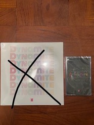 BTS Dynamite limited vinyl records, Cassette 限量黑膠唱片 卡式帶