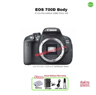 Canon EOS 700D ( Kiss X7iRebel T5i)body กล้องดิจิตอล DSLR Camera 18MP FULL HD VDO จอภาพ 3“ LCD Touch