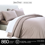 Jean Perry Colorie Fitted Bedsheet Set_QUEEN - 100% Combed Cotton Sateen - 860TC