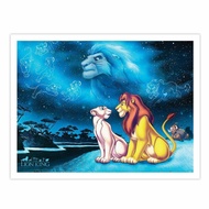 Pintoo(2D Puzzle_1200PCS) - Lion King - Starry Night