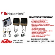 Nakamichi NHM-080 8" Car Headrest Monitor 2pcs/Set Universal Car Headrest Monitor Car Entertainment