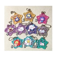 Kpop Idol TREASURE Cute Cartoon Characters TRUZ Keychains Colored Acrylic Double-sided Key Ring Bag Chram