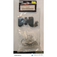 RCTURN LCG02A01B Clear Acrylic Plastic 2Low Transmission 30% OD Gearbox for 1/10 RC Crawler