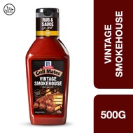 McCormick Vintage Smokehouse BBQ Sauce 500g ++  แมคคอร์มิค วินเทจสโมคเฮาส์ซอสบาร์บีคิว 500 กรัม