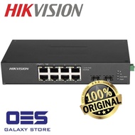 HIKVISION DS-3T0510HP-E/HS Network 6× Gigabit PoE Port, 2 × Gigabit Hi-PoE and 2 × Gigabit SFP Unman