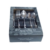 Alcott's Finest Stainless Steel 18/8 Cutlery Set 20 Pieces Set