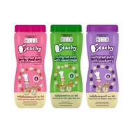 3 แถม 1 เซตขนมพัฟฟ์ธัญพืช 3 กระปุก แถม พัฟฟ์ธัญพืชผสมพีช 1 กระปุก คละรส รสละ 1 กป. (R15,R16,R24,R25)