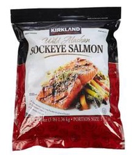 ( COSTCO 好市多 代購 ) Kirkland Signature 科克蘭 冷凍阿拉斯加野生紅鮭魚 1.36KG