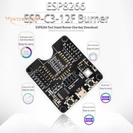 1 Piece ESP8266 Test Rack Module Programmer Black Support ESP-01 01S 12 ESP32-C3-12F Multi-Function Portable Module