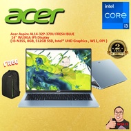 Acer Aspire Lite 14 AL14-32P-370U 14" WUXGA Laptop Fresh Blue ( i3-N355, 8GB, 512GB SSD, Intel, W11,