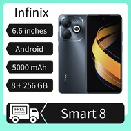 Infinix Smart 8 Smartphone 6.6inches 5000mAh Battery 8Ram+256Rom GB Free Shipping Smartphone COD