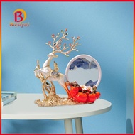 [Blesiya] Moving Sand Art Picture Decor Creative Home Decoration Dynamic Sand Picture