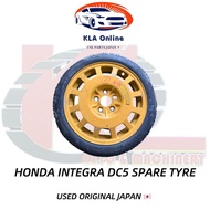 HONDA INTEGRA DC5 TYPE-R SPARE TYRE/TAYAR  T135/70D17 PCD114.3 (USED ORIGINAL JAPAN)