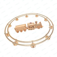 Cind Science Toy Train Track Set For Kids Educational Building Activity