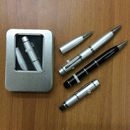 NEW Flashdisk Pen + Usb + Laser 8GB 16GB 32GB (Box)