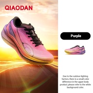 Qiaodan WIND 3 Pro รองเท้าวิ่งมาราธอนสำหรับผู้หญิงแผ่นรองคาร์บอนรองเท้าวิ่ง QDB022252298T