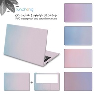 Solid Color Laptop Sticker Gradient Color Laptop Skin 10-17 Inch For HP, Asus, Microsoft, Acer, Lenovo, Dell Notebook Computer Decorative Decal PVC Laptop Protective Film
