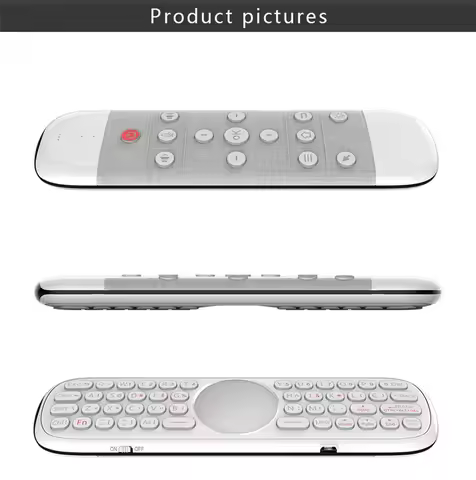 Voice Remote Control 2.4G Wireless Mini Backlight Keyboard with IR Learning Air Mouse for Gyros Goog