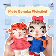 MATA [HVVKED] Flexible Amigurumi Doll Eyes (can be rotated) Knitted Accessories
