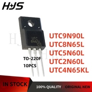 10Pcs UTC2N60L UTC4N65KL UTC5N60L UTC8N65L UTC9N90L MOSFET TO-220F TUBE chip ic mos XLZ2