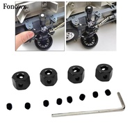 [AbabixaMY] Rc Car Hex Hub Adapter 4pcs Aluminum Alloy 5mm to 12mm Wheel Hex Hub Adapter wpl