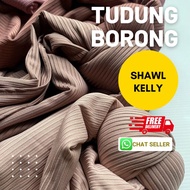 [Supplier] Shawl Kelly Jersey Cotton Premium - Tudung Borong