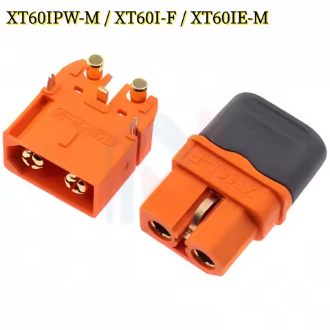 2PCS/2Pair XT60 with Signal Pin High Current Power Avionics Battery Plug XT60IPW-M / XT60I-F / XT60I