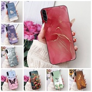 For Samsung A90 5G Case SM-A908B Cute Cat Fashion Flowers Cool Painted Cover For Samsung Galaxy A90 