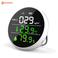 Dienmern PM2.5 Detector Temperature & Humidity Dispaly Fast Precise Laser Sensor Air Quality Monitor