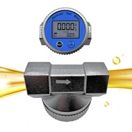 SHEERT Waterproof Fuel Meter Digital Fuel Meter Water Flow Meter Mini Digital Turbines Flowmeter Fue