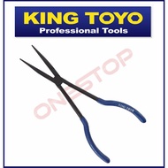 King Toyo 275mm Extra Long Nose Plier ( Straight Type ) KT-6709 / Playar Muncung tirus / Playar panj