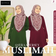 QAYRAA PART 8 (2XL-7XL) Muslimah Jersey Muslimah Jersey/ Muslimah Sportswear/