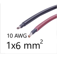 Solar Panel Cable Solar Panel Cable PV Cable 1F 1X6mm per meter