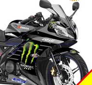 STRIPING VARIASI LIST STIKER MOTOR R15 V1 V2 MONSTER ENERGY SERIES