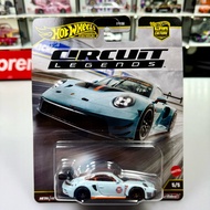 Hot Wheels Premium Gulf Porsche 911 GT3 R (992) Circuit Legends 2025 Premium Japan Card Car Culture 