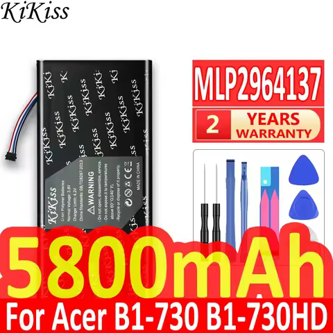 NEW High Quality 5800mAh MLP2964137 Battery for Acer Iconia One 7 B1-730 B1-730HD A1402 Laptop Table