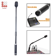[Shiwaki3] Gooseneck Mic Dynamic DJ Mic Easy to Adjust Professional Low Noise XLR Mic Dynamic Microp