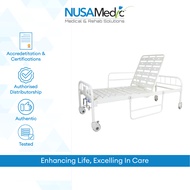 Nusa Medic Foldable 2 Function Hospital Bed (With Mattress)