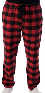 Men's Flannel Pajamas - Plaid Pajama Pants for Men - Lounge & Sleep PJ Bottoms